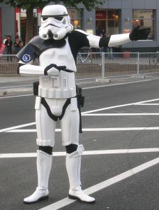 Stormtrooper sind in allen Bereichen der Exekutive ausgebildet ;-)