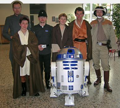 Gruppenfoto mit R2